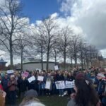 Americans turn out for “No Tyrants” protest in Amsterdam