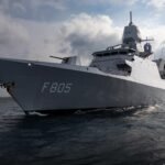 Broadcaster posts tracker to Dutch frigate and follows its route