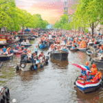 Criticism of Amsterdam’s plan to enforce 12 passenger limit on canal boats on King’s Day