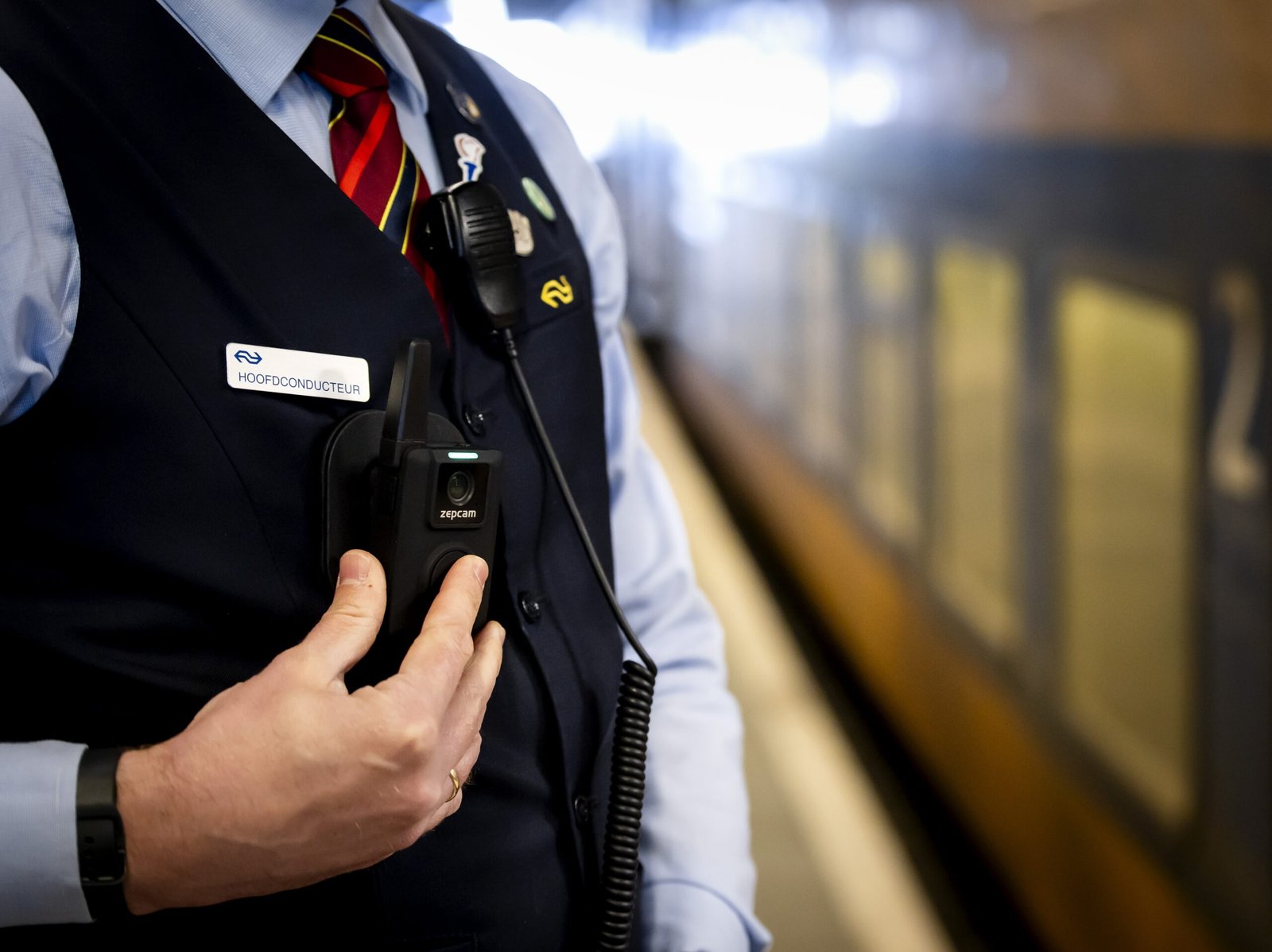 All 3500 Dutch train conductors to have bodycams by end of year