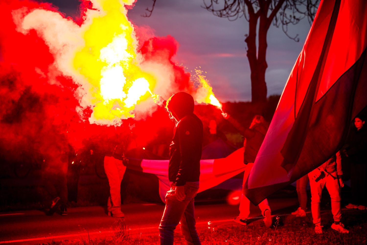 Third demonstration against asylum seekers’ centre in Den Bosch
