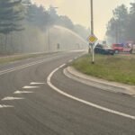 Video: Wildfire near ’t Harde broke out during military exercise; investigation underway