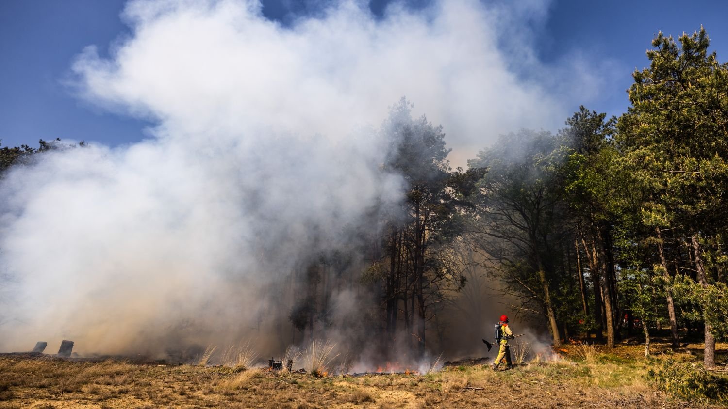 Military to revise training rules as fires burn into third day