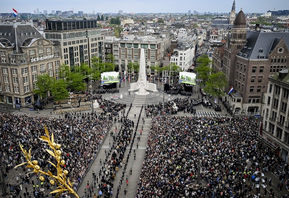The Netherlands remembers its war dead with two minutes silence