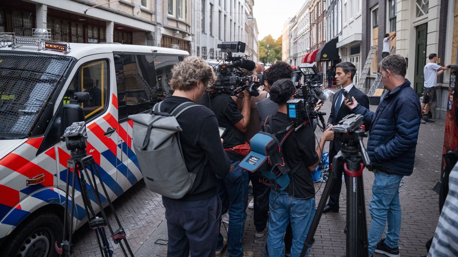 D66 headquarters in The Hague hit by firework bomb