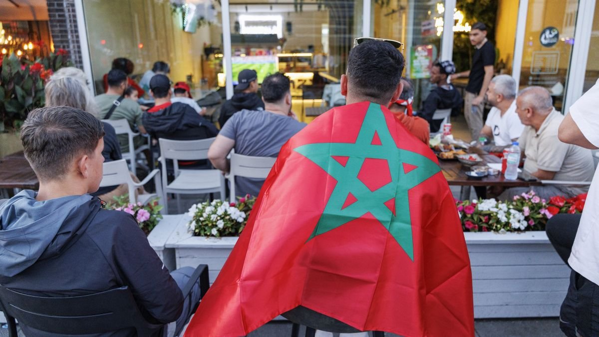 Morocco fans mourn World Cup exit in mostly calm night