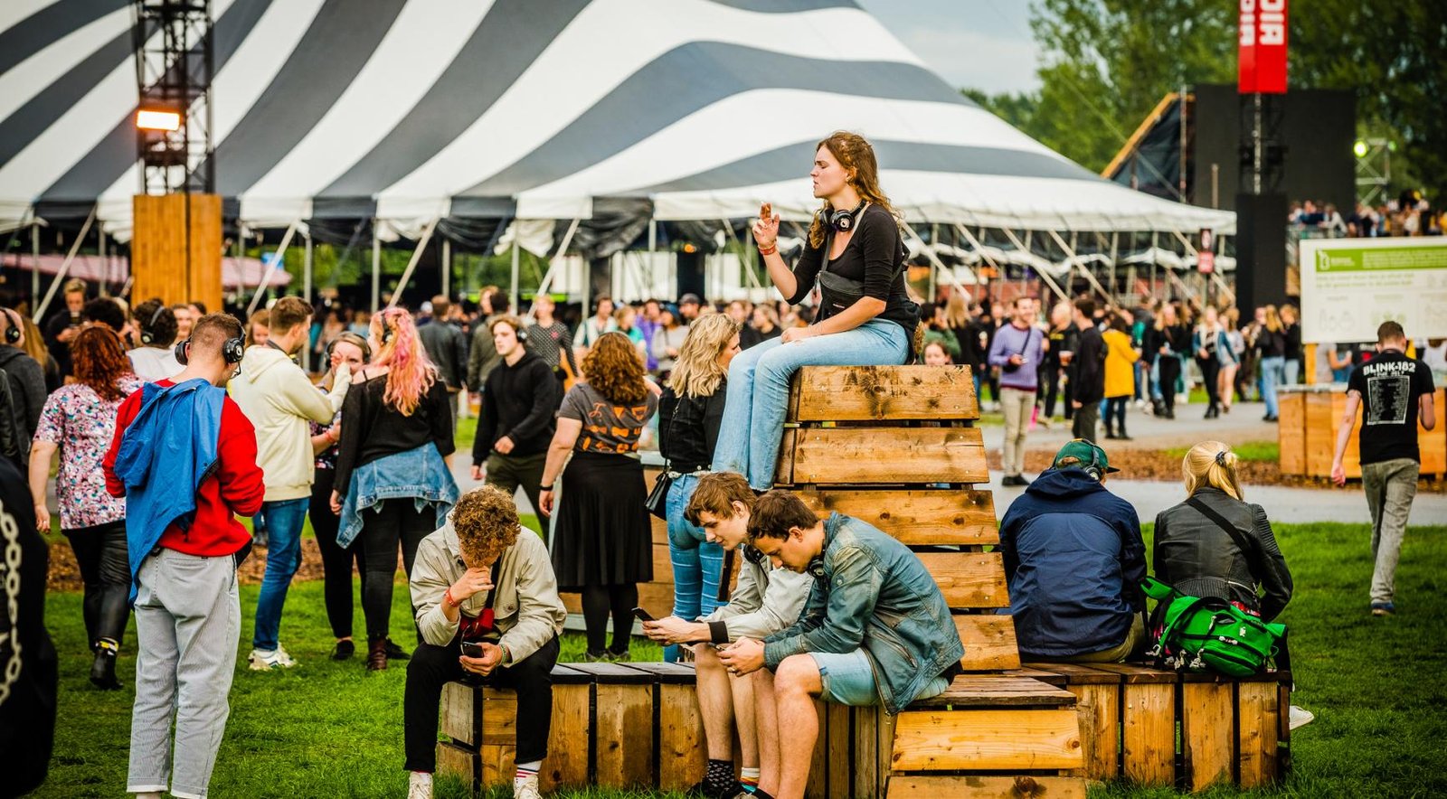 Lowlands festival-goers donate hair to help researchers study cancer-related stress