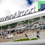 Naked woman crashes car through gates of Eindhoven Airport, stopping at parked planes