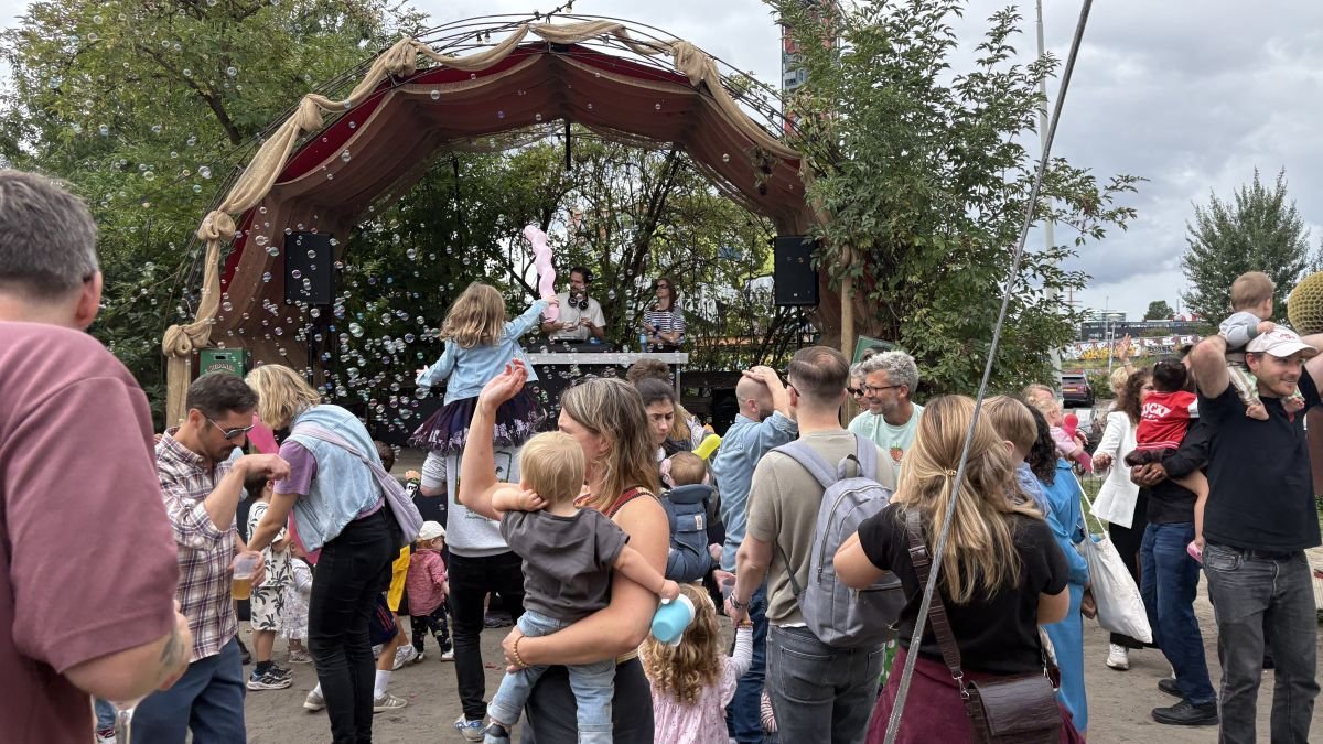 Amsterdam’s baby raves: families reconnect with toddler techno