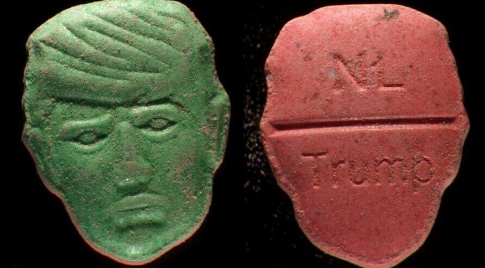 National warning issued for dangerous ecstasy pills shaped like Donald Trump’s face