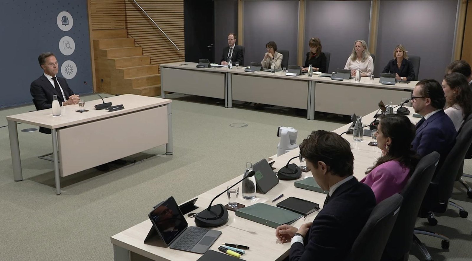 Ex-Dutch PM Mark Rutte tells parliamentary Covid-19 inquiry 2021 curfew was inevitable