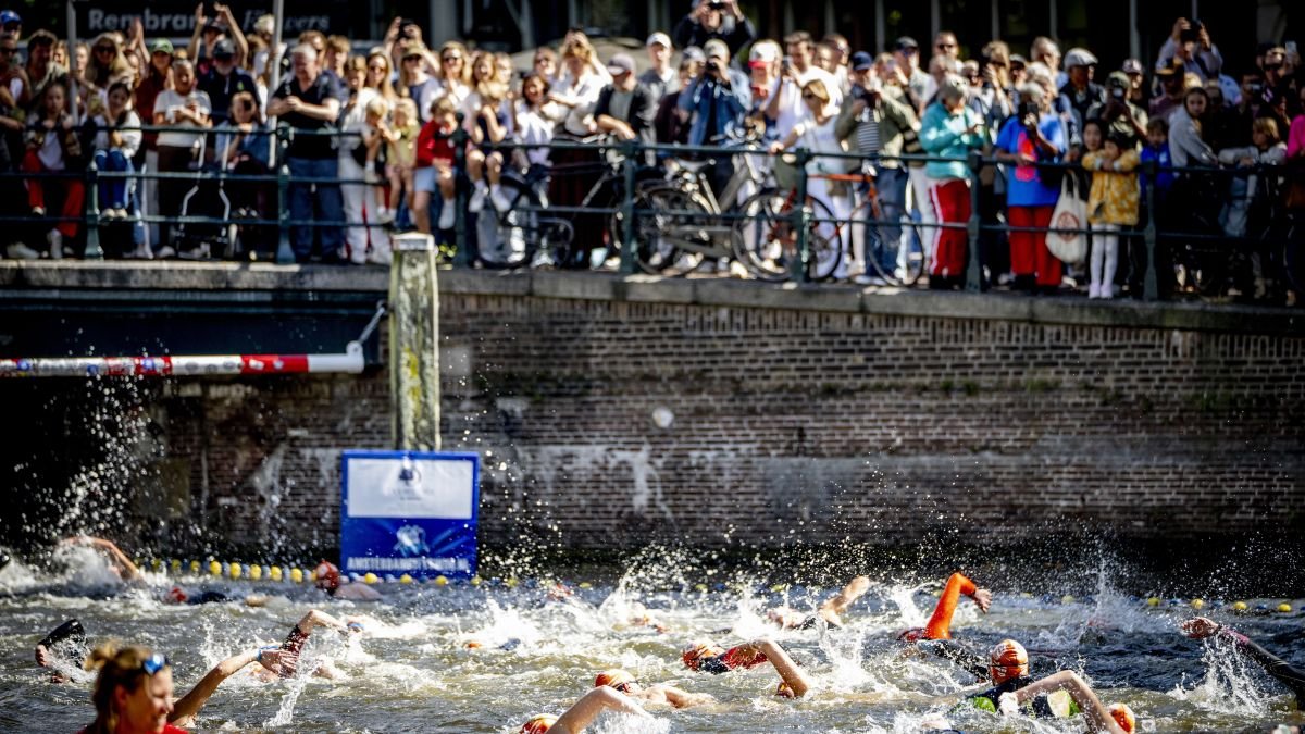 Amsterdam canal swim raises record €3m for ALS research
