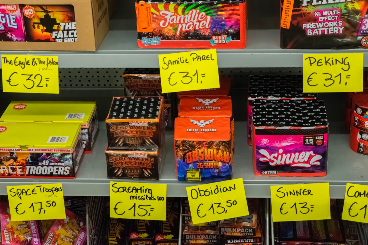 Seven men arrested as police step up illegal fireworks crackdown