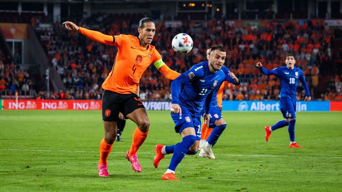 Netherlands narrowly beat Serbia in Nations League